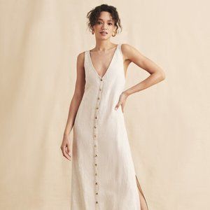 Faherty NWT Big Sur Linen Maxi Dress - XS